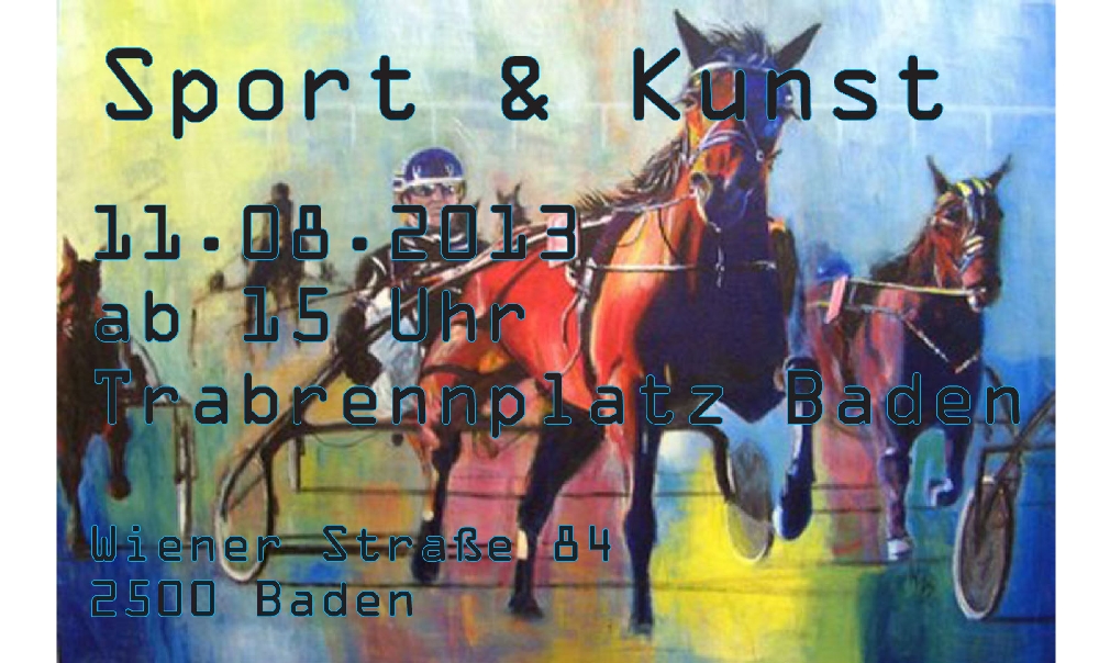 Sport und Kunst Einladung
